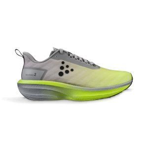 Craft Men's Endurance 2 Granite/Acid Running Shoes 1914832-985618