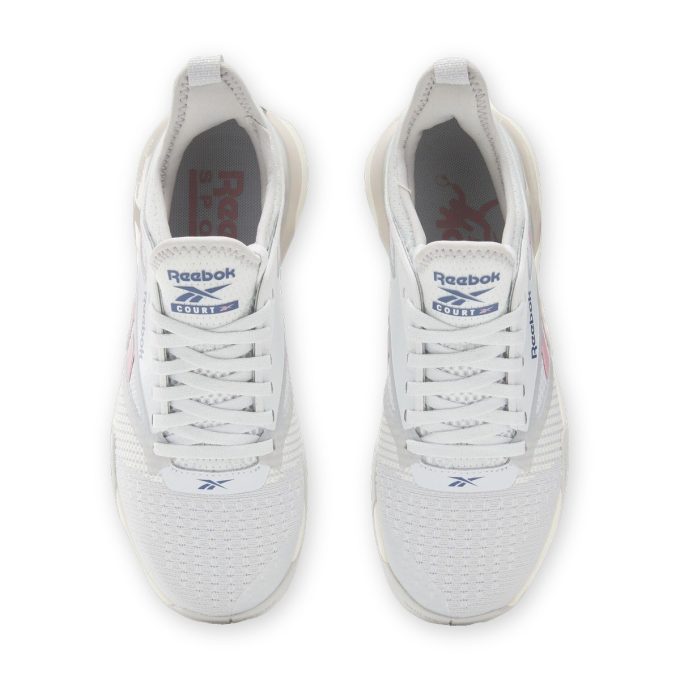 Reebok Women's Nano Court Moon/Vintage Chalk/Dusty Rose Court Training Shoes 100212268 - Image 4