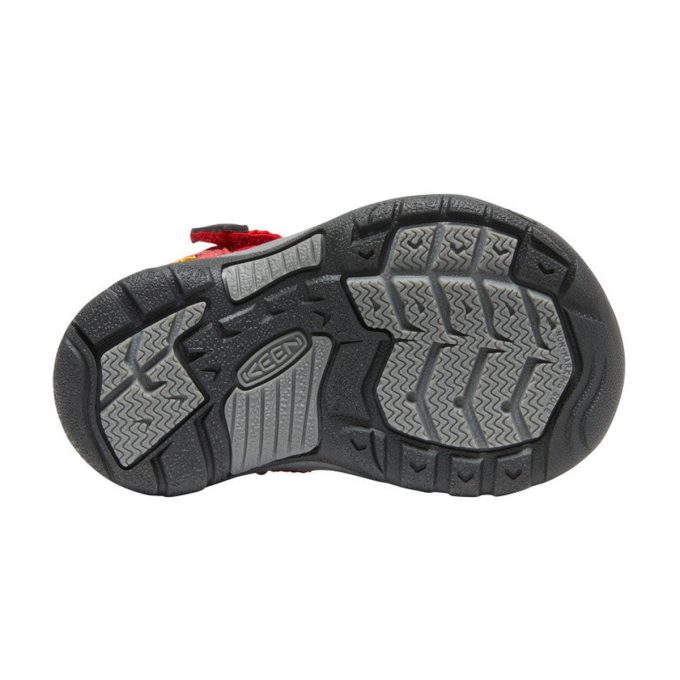 Keen Toddlers Newport H2 Ribbon Red/Gargoyle Sandals 1021496 - Image 4
