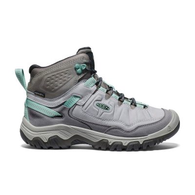 Keen Women's Targhee IV Mid Alloy/Granite Green Waterproof Hiking Boots 1028989