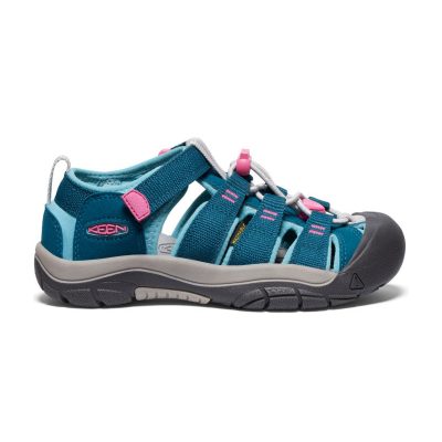 Keen Big Kids Newport H2 Legion Blue/Hot Pink Sandals 1029139