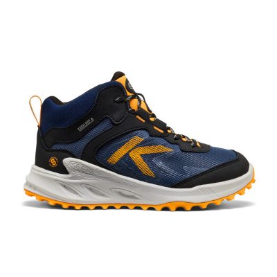 Bottes de randonnée imperméables Keen Big Kids Zionic Mid Naval Academy/Bright Marigold 1031136