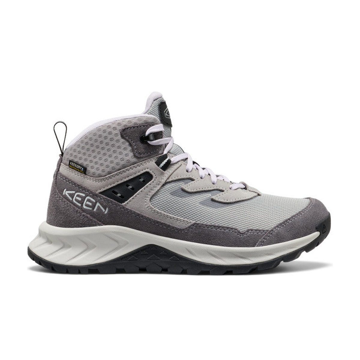Bottes de randonnée imperméables Keen Hightrail Mid Alloy/Thistle pour femmes 1031836