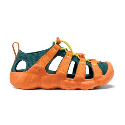 Keen Big Kids Hyperport H2 Mediterranea/Orange Peel Sandals 1031909