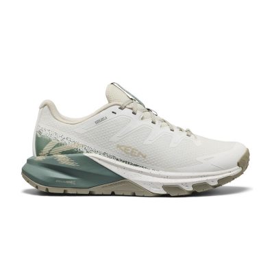Keen Men's Targhee Apex Star White/Lily Pad Waterproof Hiking Shoes 1032036