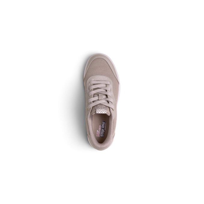 Skechers Women's Slip-Ins BOBS Skip Cute - City Stride Taupe Sneakers 114888.TPE - Image 4