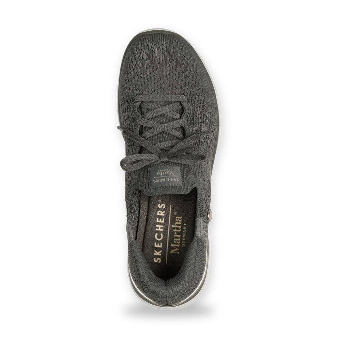 Skechers Martha Stewart Women's Summits - Floral Dreams Olive Sneakers 150285.OLV - Image 4