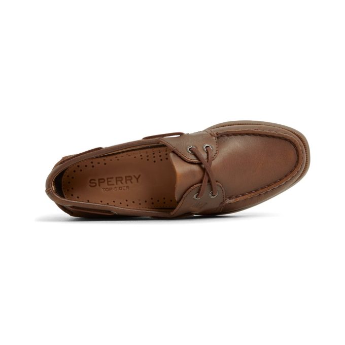 Chaussures bateau Sperry Authentic Original 2 œillets marron moyen pour femmes 14086730