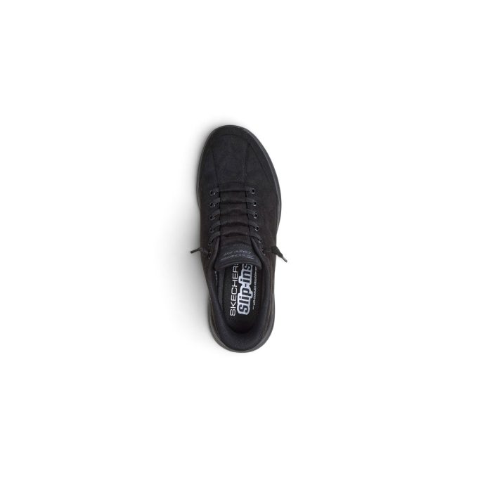 Skechers Men's Slip-Ins Contour Foam - Calvoro Black Sneakers 233290.BBK - Image 4