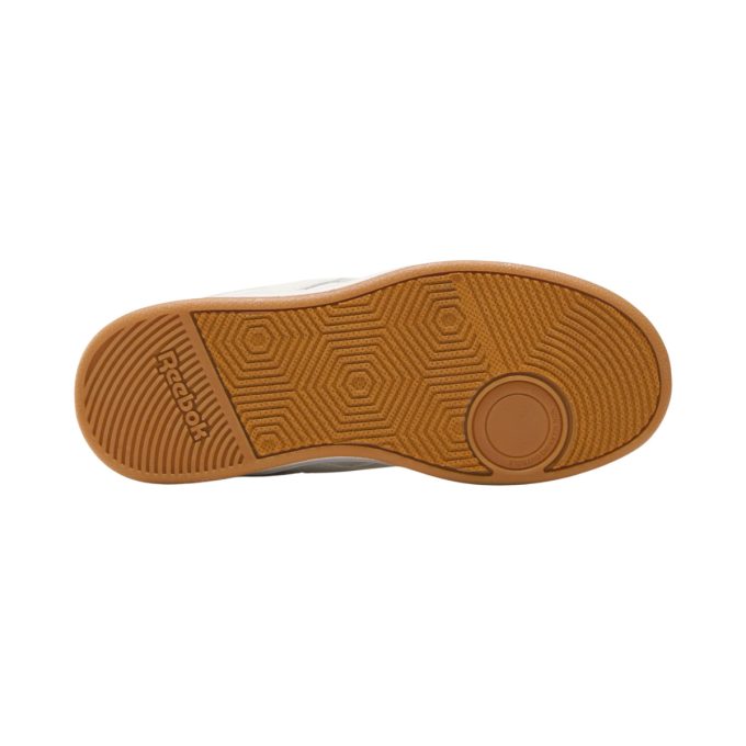 Baskets Reebok Court Advance pour enfants, blanches et gomme, référence 100208262