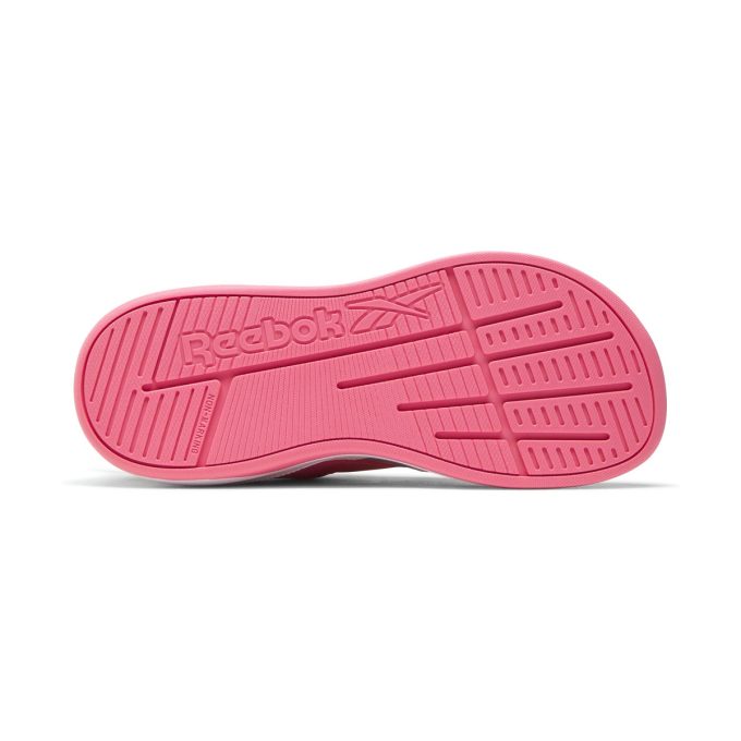 Reebok Kids Nano Play White/Passion Pink/Cherry Slip-On Sneakers 100232007
