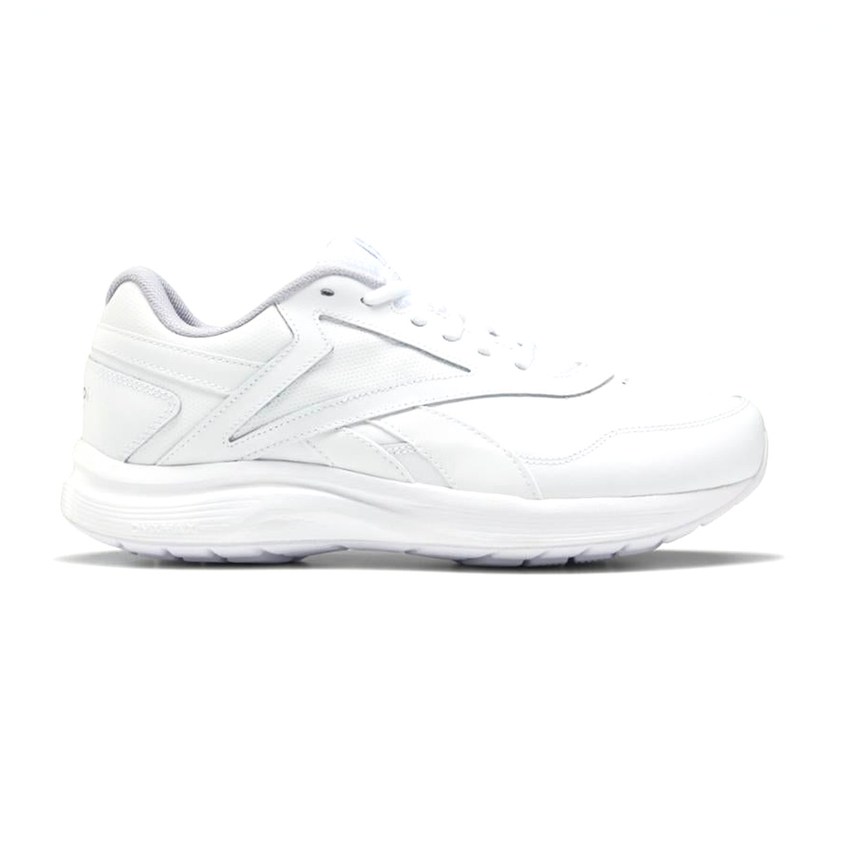 Chaussures de marche/course Reebok Walk Ultra 7 DMX MAX pour homme, blanc/gris froid/bleu roi, référence 100001148