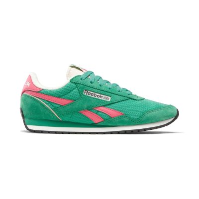 Reebok Women’s Classic AZ Upgrade Green/Pastel Pink Sneakers 100230792