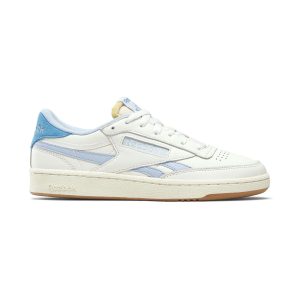 Baskets Reebok Club C Revenge Vintage pour femmes, coloris craie/bleu Y2K/bleu Recovery, référence 100209064