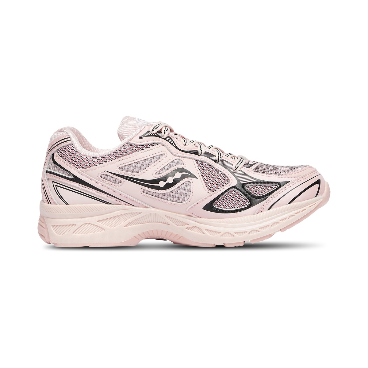 Saucony Big Kids ProGrid Guide 7 KDZ Rose Gold Sneakers SY126Y06