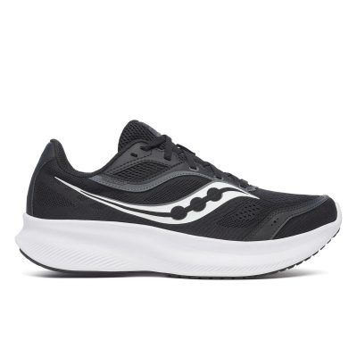 Chaussures de course Saucony Cohesion 18 pour homme, noir/blanc, S21035-210