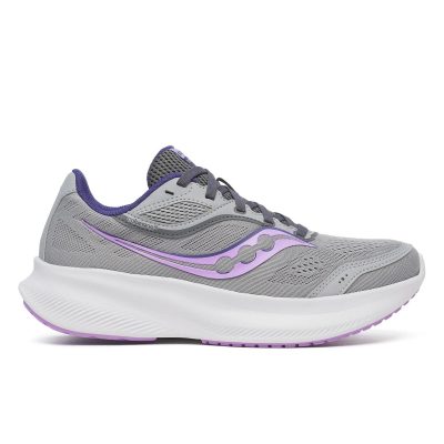 Saucony Women's Cohesion 18 Fossil/Crocus Running Shoes S11034-214, S11035-214