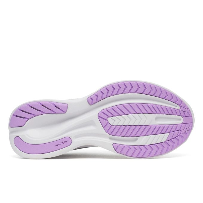 Saucony Women's Cohesion 18 Fossil/Crocus Running Shoes S11034-214, S11035-214 - Image 4