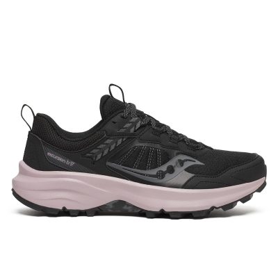 Chaussures de trail Saucony Excursion TR17 pour femmes, noir/rose des bois, S10959-100