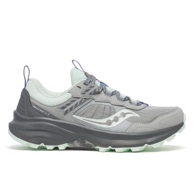 Saucony Women's Excursion TR17 Fossil/Aqua Trail Running Shoes S10958-112