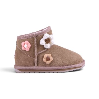 Bottes Emu Australia pour petits enfants, modèle Daisy Mushroom, K13232.MUSH