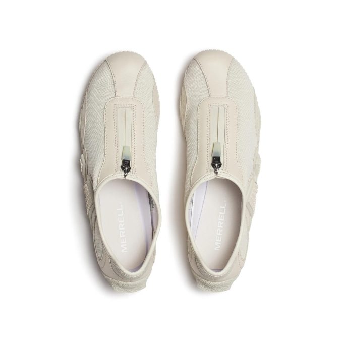 Merrell Women's Relay Fly Zip SE Stucco Shoes J00003439 - Image 4