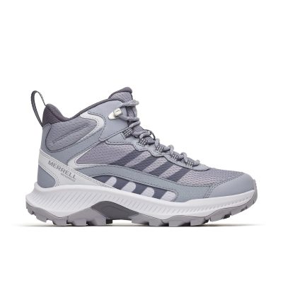 Bottes de randonnée imperméables Merrell Speed Strike 2 Mid pour femmes, couleur lilas perdu J00003490