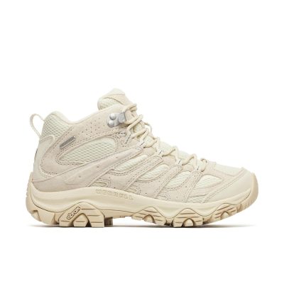 Bottes de randonnée Merrell Moab 3 Mid WP Stucco pour femmes J00003605