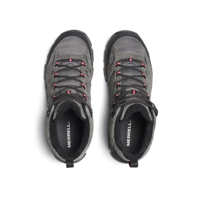 Merrell Men's Moab 3 Mid Waterproof Beluga Wide Hiking Boots J035833 - Image 5