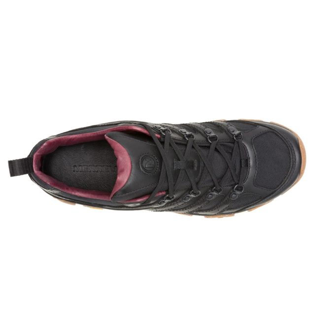 Merrell Men's Moab 3 Luxe LTR Black/Gum Hiking Shoes J500565 - Image 4