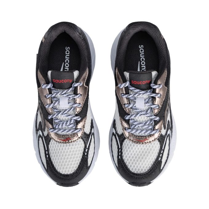Chaussures de course Saucony Volt 1000 pour enfants (noir/blanc) SY126200