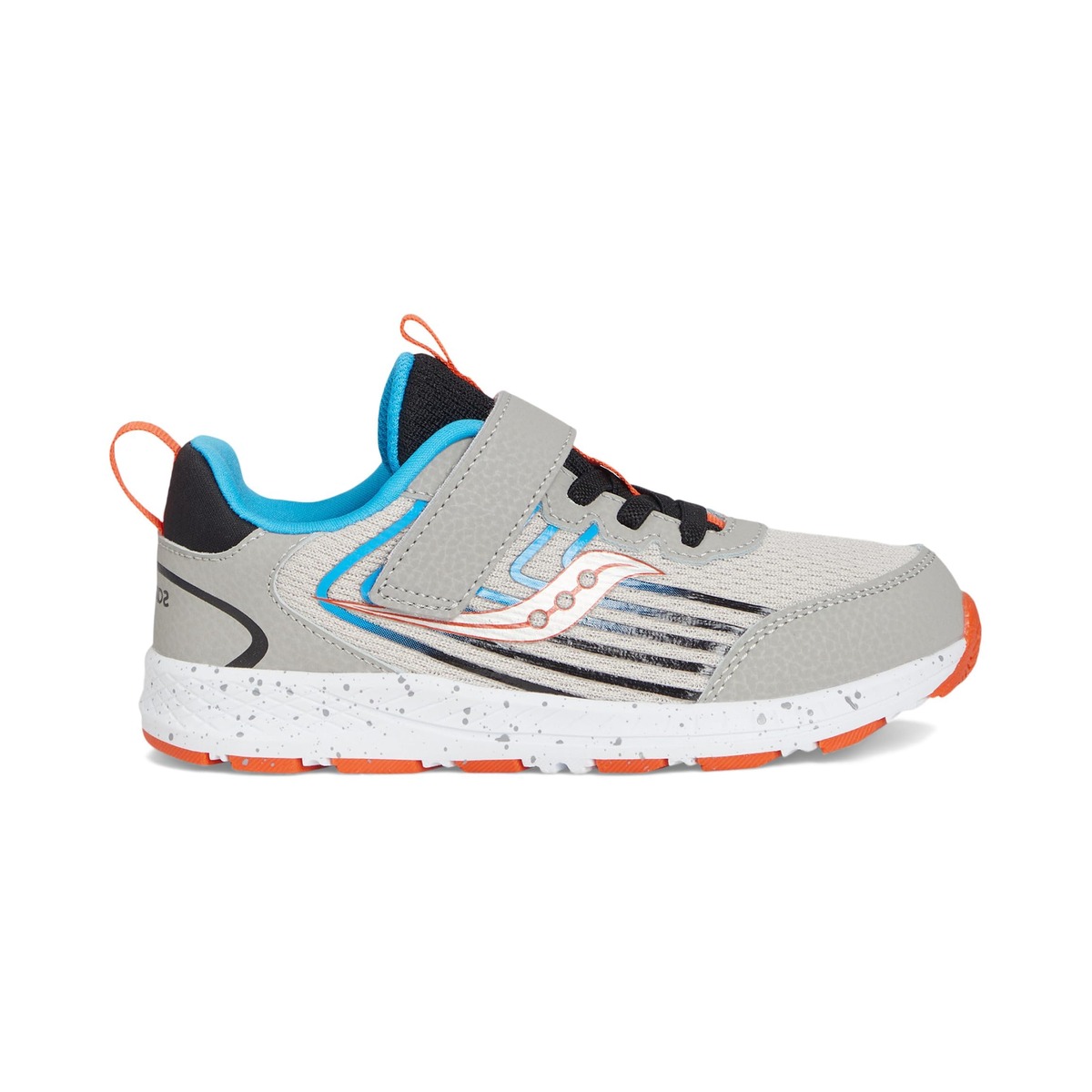 Baskets Saucony Wind 3.0 Jr pour tout-petits, noires et grises, SYF25HH7