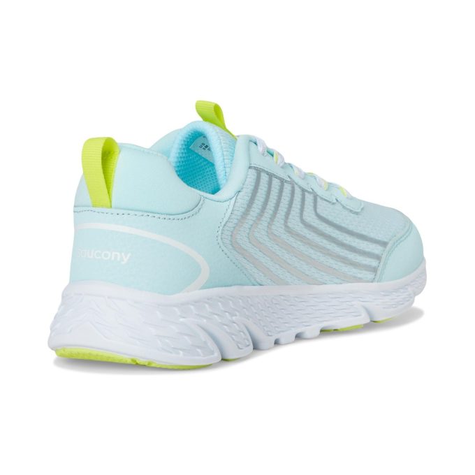 Baskets Saucony Wind 3.0 pour enfants (large) bleu clair SYF25HH6