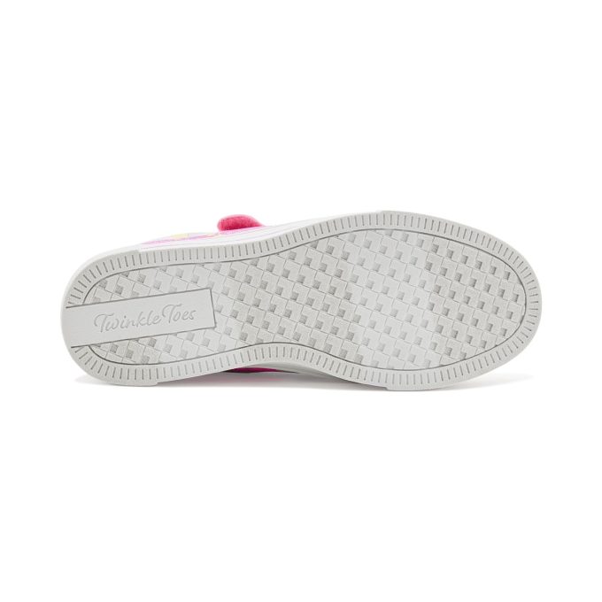 Baskets lumineuses Skechers Little Kids Twinkle Toes Twinkle Sparks - Rainbow Critters Rose/Multicolore 314475L.PKMT