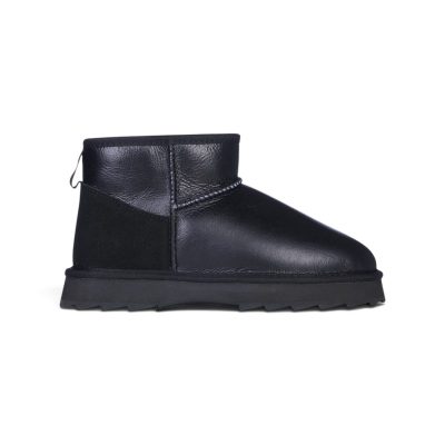 Bottes noires Sharky Micro Town pour femmes d'Emu Australia W13154.BLAK
