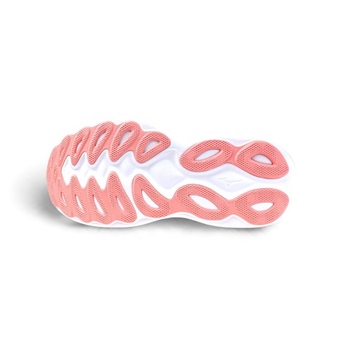 Mizuno Women's Wave Sky 9 GF White/Desert Flower Running Shoes 411532.002N - Image 4