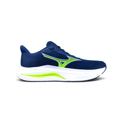 Mizuno Men's Wave Inspire 22 Estate Blue/White Running Shoes 411557.5Y00