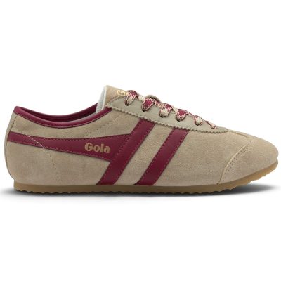 Baskets Gola Cleora pour femmes, couleur os/cerise, CLB862CK