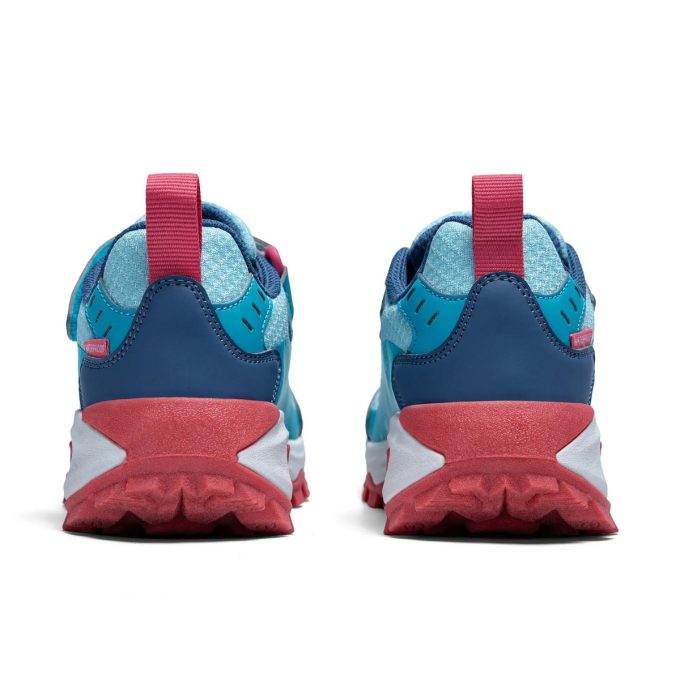 Merrell Big Kids Moab Speed 2 Low Turquoise/Coral Waterproof Shoes MK167552 - Image 4
