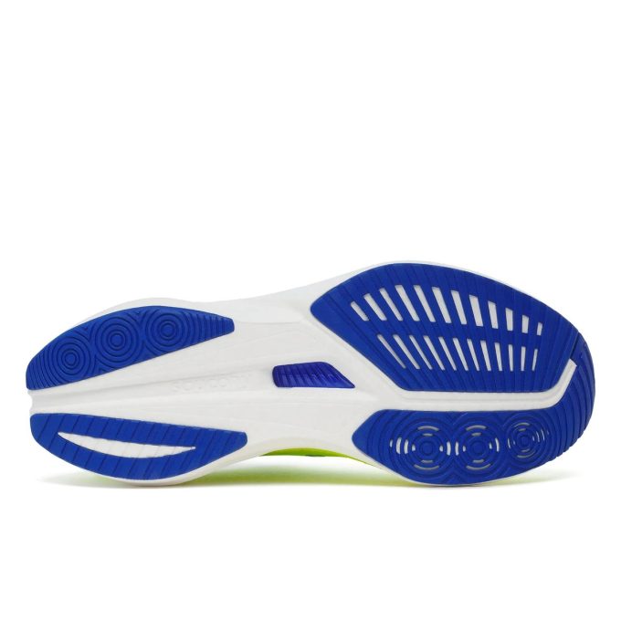 Saucony Men's Endorphin Speed 5 Citron/Lapis Running Shoes S21007-285 - Image 4
