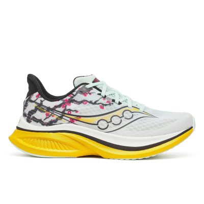 Saucony Men's Endorphin Speed 5 White/Fleur Running Shoes S21007-401