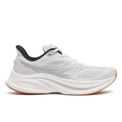 Saucony Men's Endorphin Speed 5 White/Gum Running Shoes S21007-10