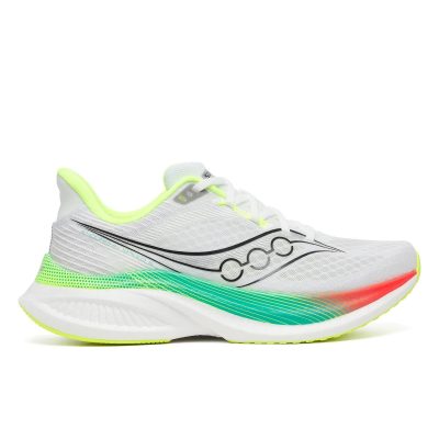 Saucony Men's Endorphin Speed 5 White/Multi Running Shoes S101368-1002