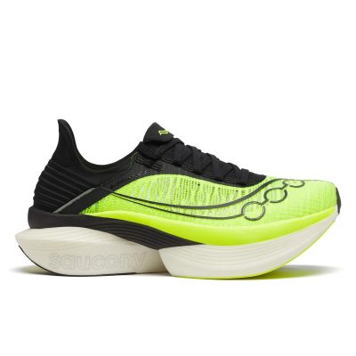 Saucony Unisex Endorphin Elite 2 Citron/Black Running Shoes S30994-135