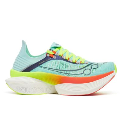 Saucony Unisex Endorphin Elite 2 Splash/Fire Running Shoes S30994-131