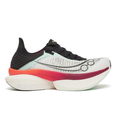 Saucony Unisex Endorphin Elite 2 White/Crimson Running Shoes S30994-172