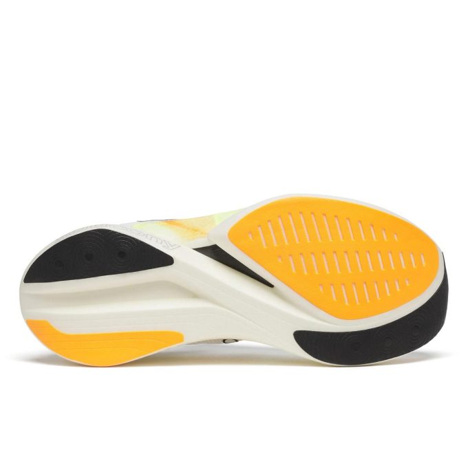 Saucony Unisex Endorphin Elite 2 White/Peel Running Shoes S30994-130 - Image 4