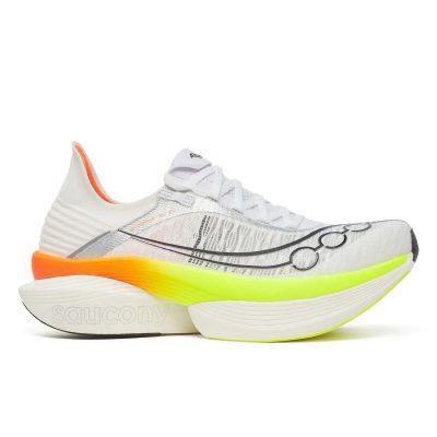 Saucony Unisex Endorphin Elite 2 White/VO2 Running Shoes S30994-343