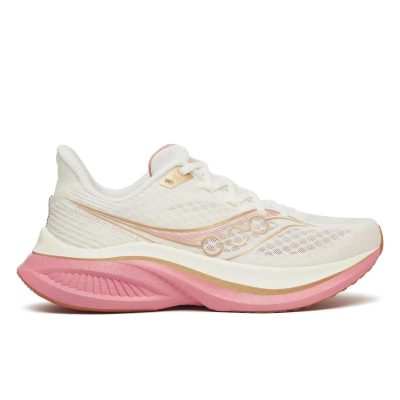 Saucony Women's Endorphin Speed 5 Ivory/Mauve Running Shoes S11007-140, S11008-140