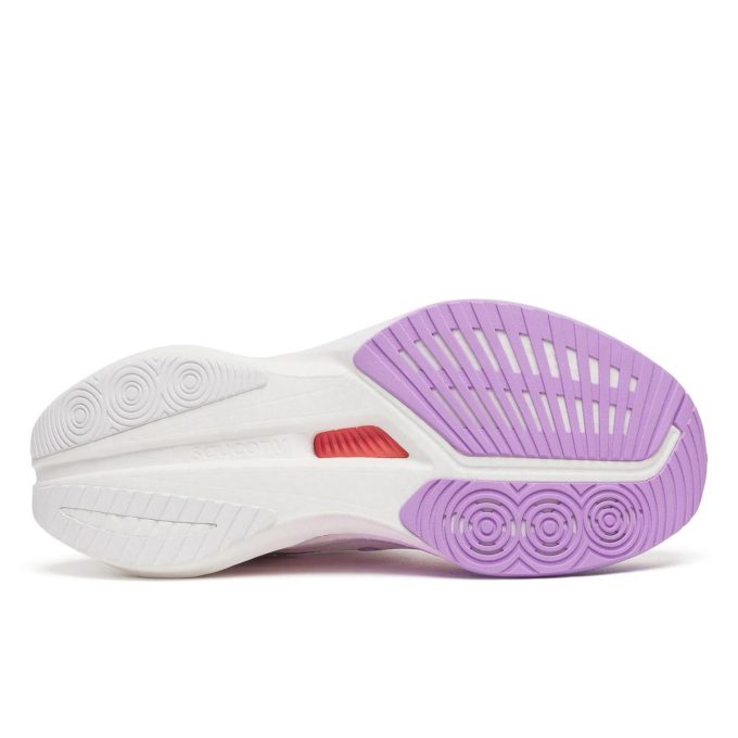 Saucony Women's Endorphin Speed 5 White/Crocus Running Shoes S11007-340 - Image 4